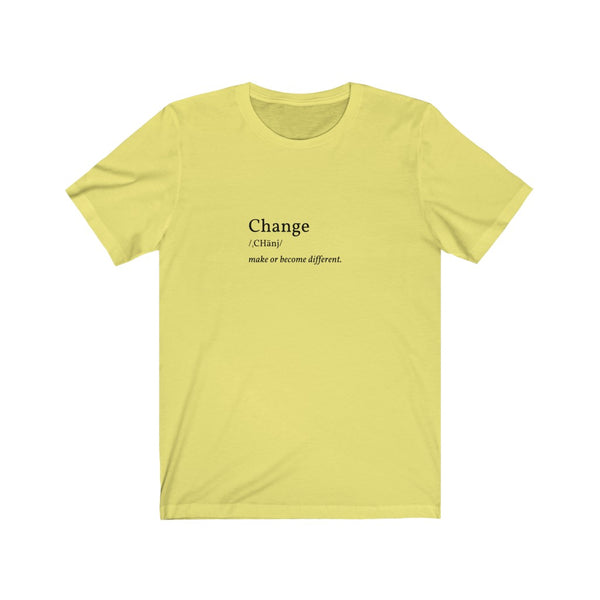 CHANGE T-SHIRT